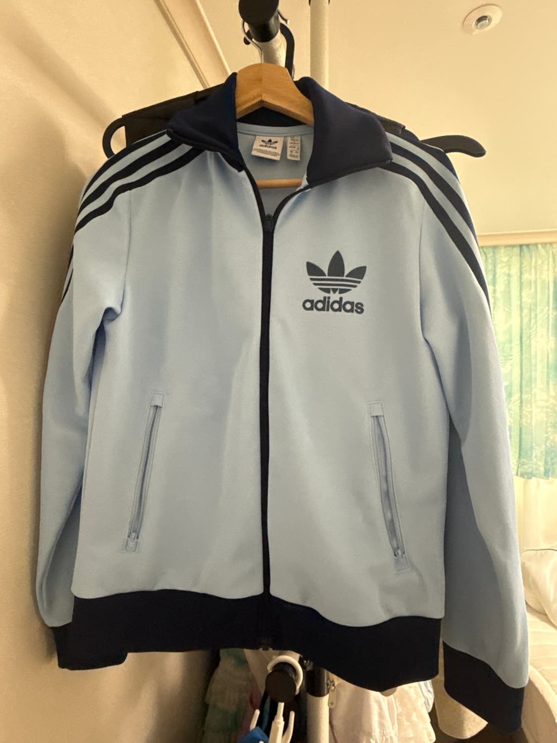 아디다스 헤리티지 트랙탑 져지 스카이블루 S 상품이미지2