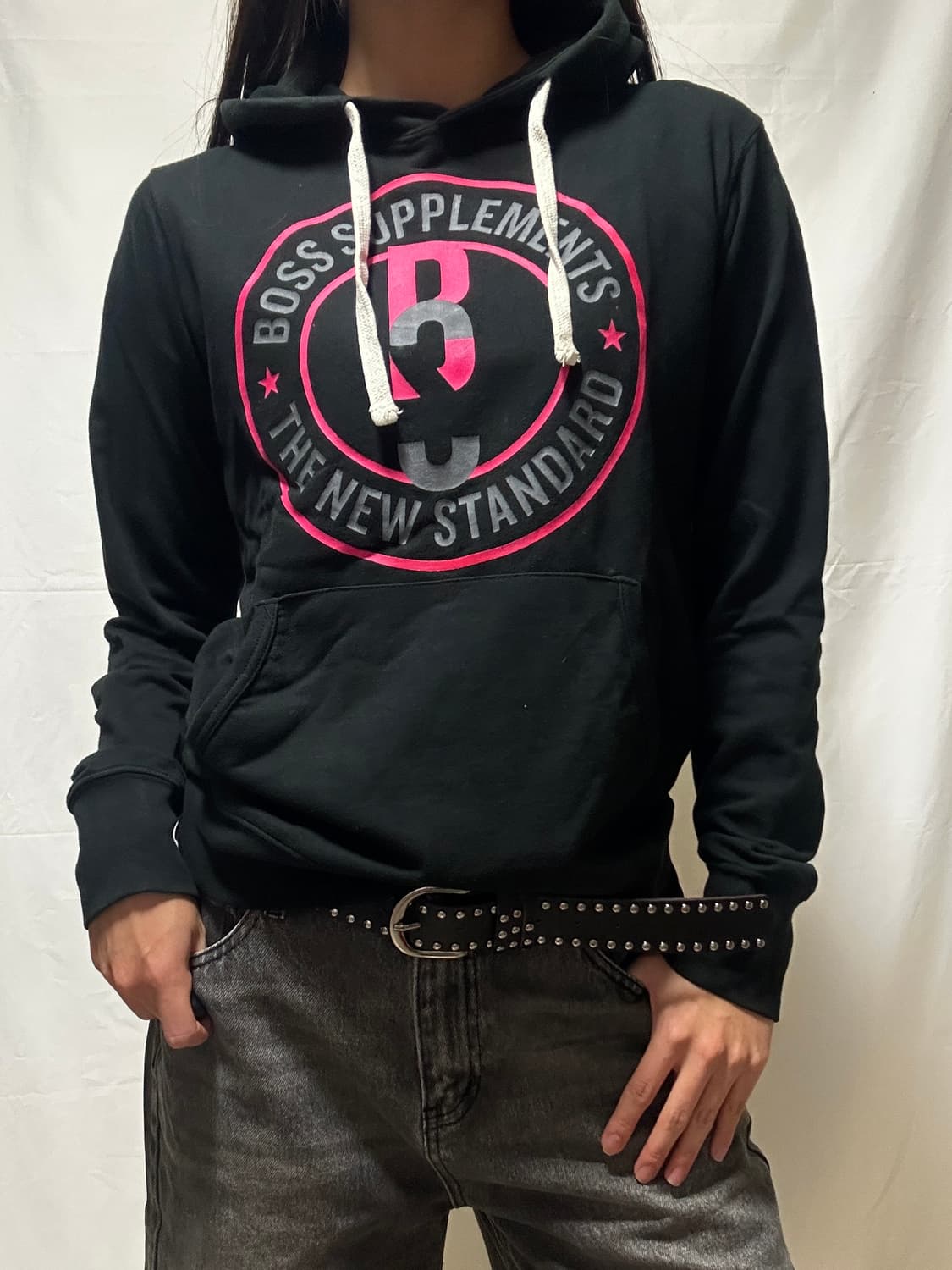 빈티지 빅프린팅 후드티 상품이미지2