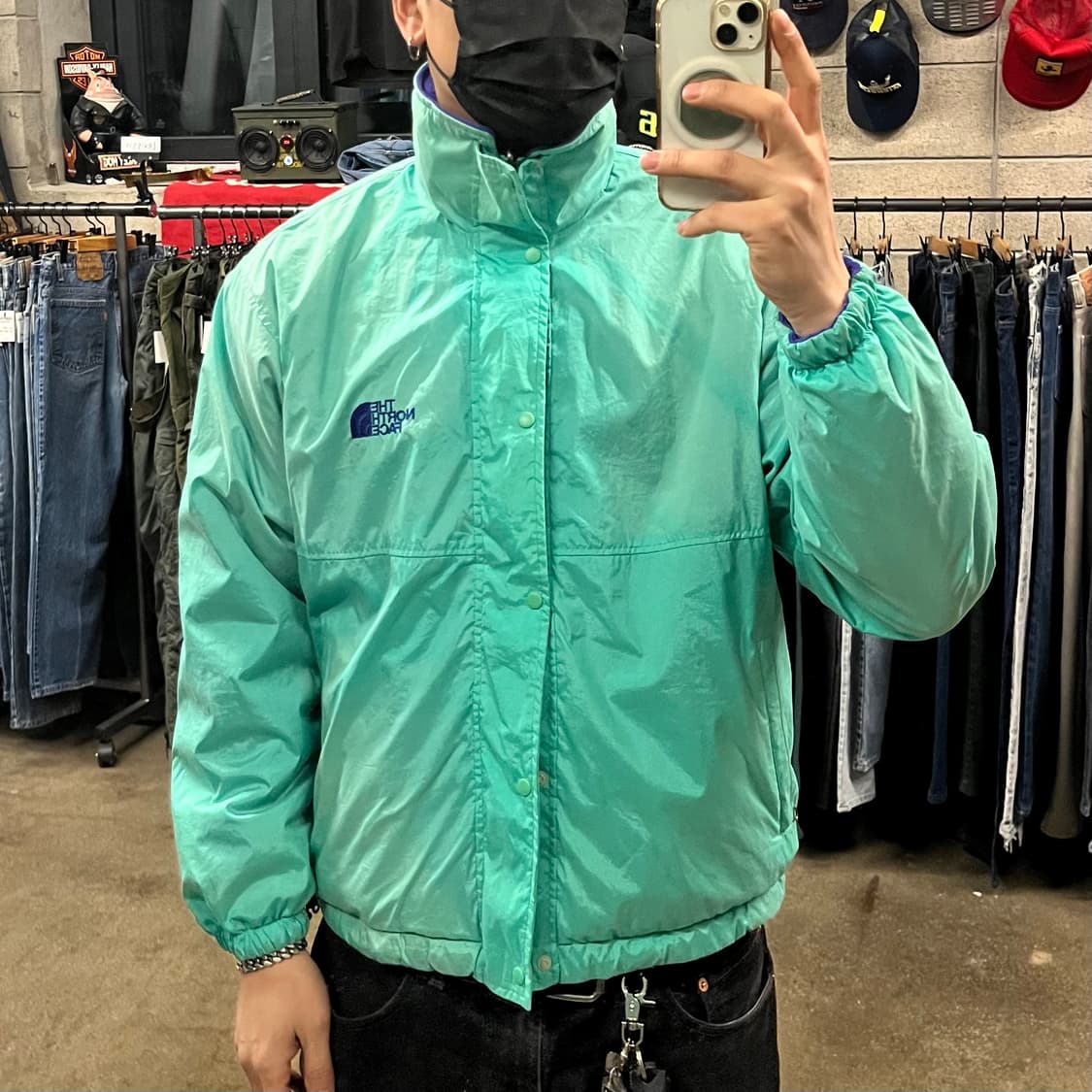 90s 노스페이스 리버시블 자켓 (100-105) 상품이미지10