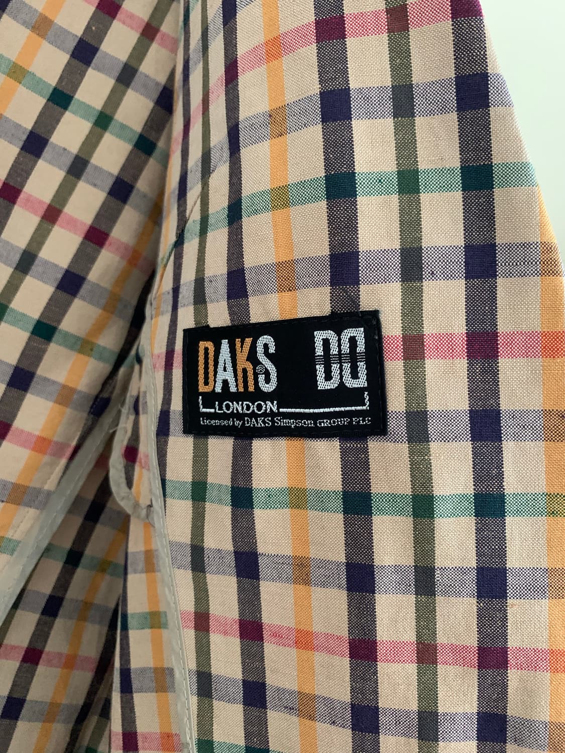 닥스 일본 빈티지. 리넨자켓 상품이미지6