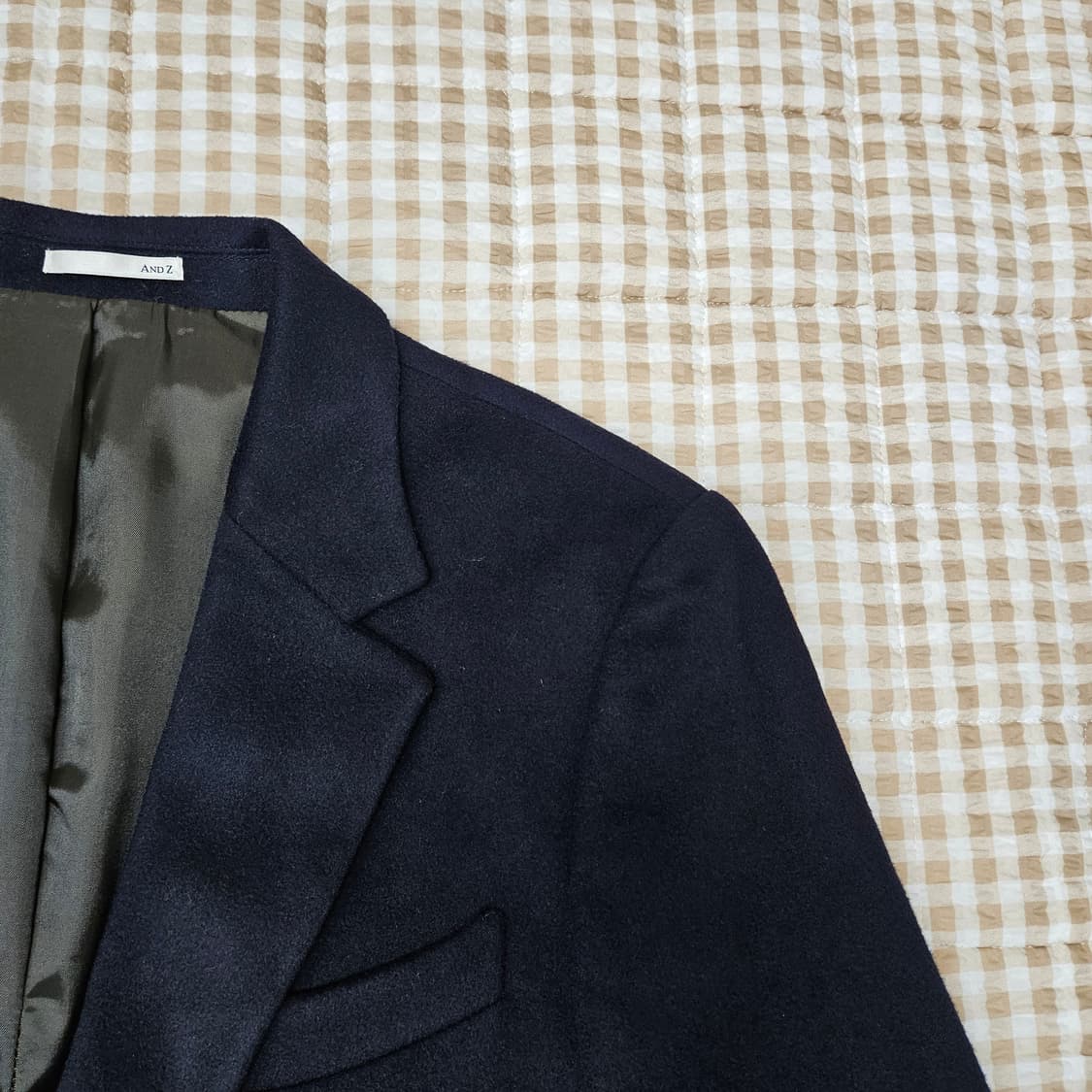 앤드지 울 캐시미어 코트 남자100 상품이미지3