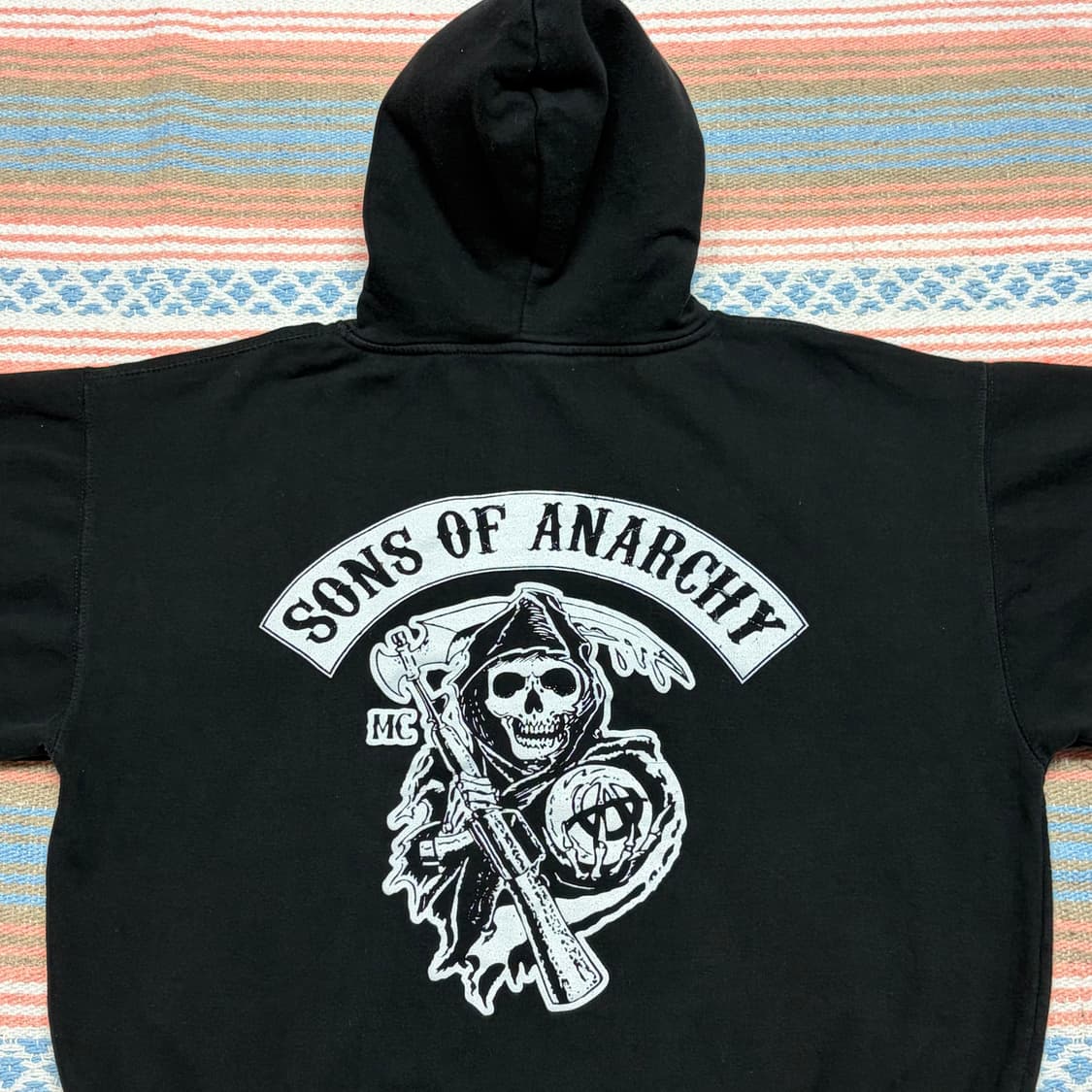 미국 빈티지 선즈오브아나키 후드티 후드집업 상품이미지2