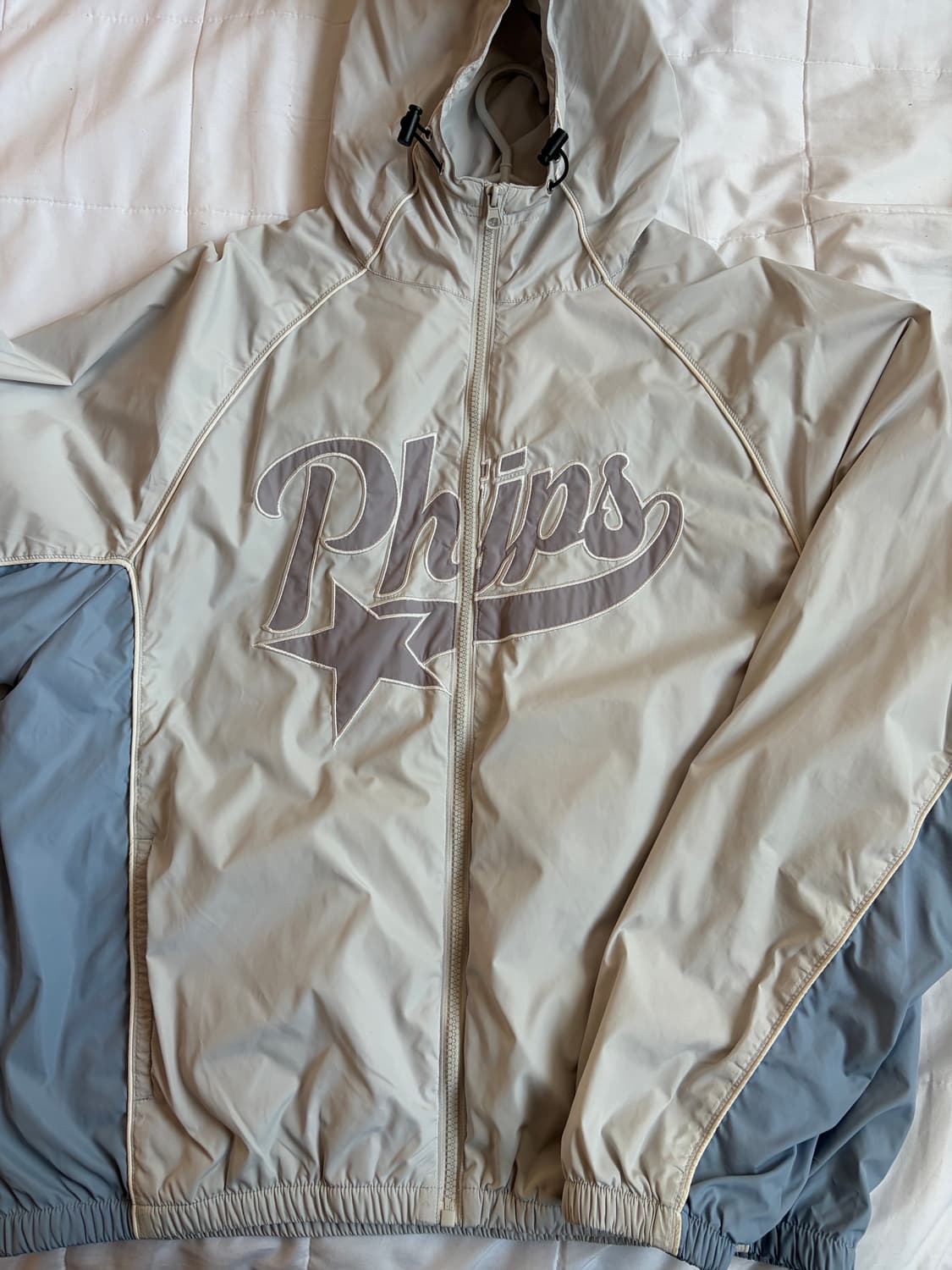 파이핑 스타테일 후드 트랙자켓_그레이지 상품이미지2