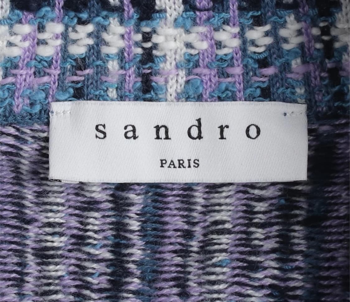 Sandro 산드로 트위드 플레어 원피스 S 상품이미지5