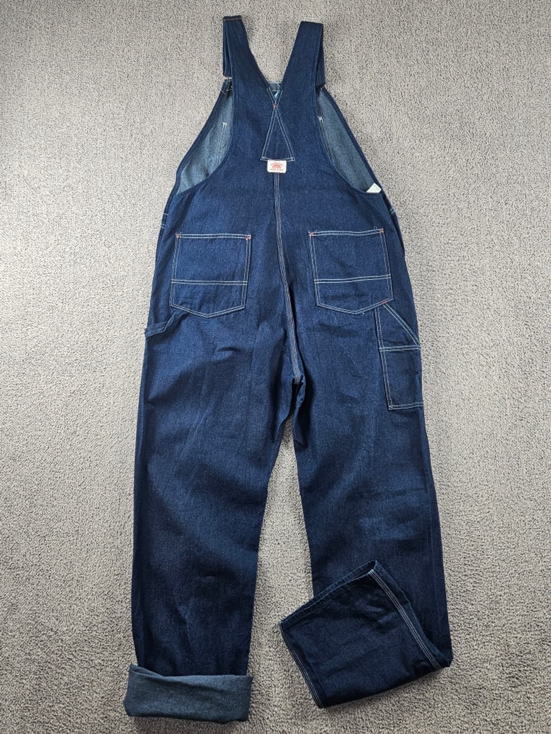 USA ROUND HOUSE 데님 오버롤 슈트 (40X34)/ 10925 상품이미지10