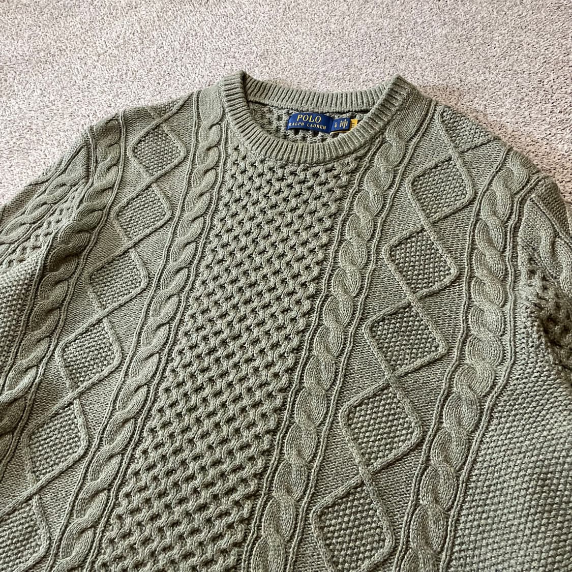폴로 케이블 니트 상품이미지2