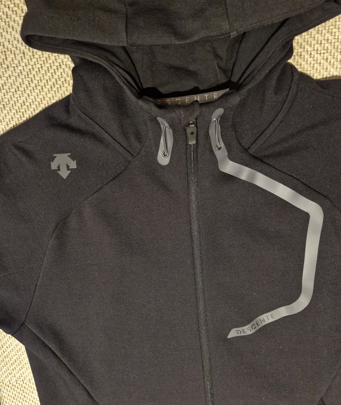 데상트 남녀공용 오가닉코튼 후드집업 L  상품이미지3