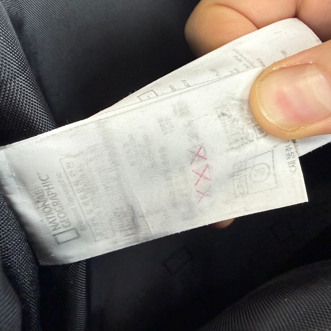 OS) 내셔널지오그래픽 로고 백팩 블랙 상품이미지4