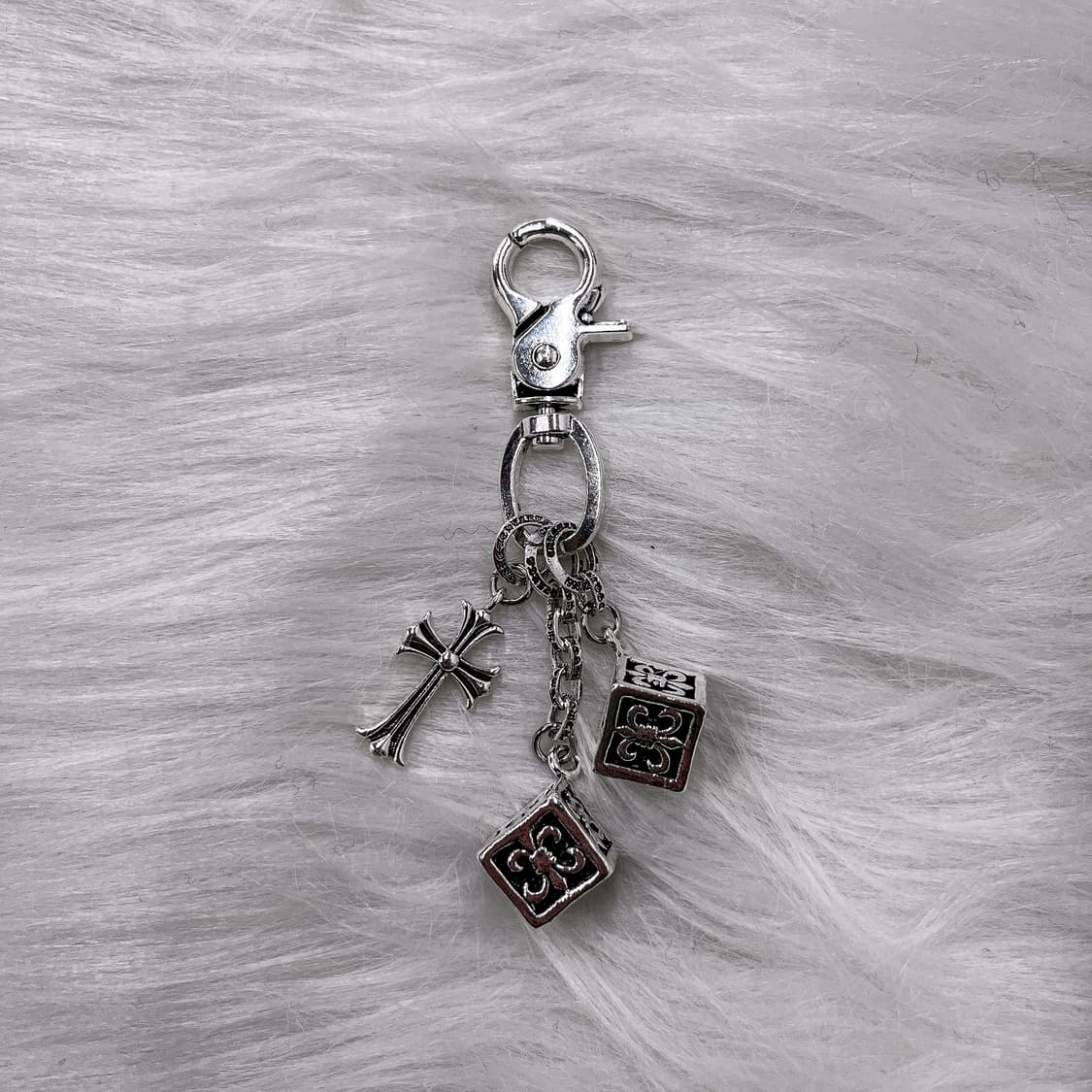 Vintage dice keyring 상품이미지1
