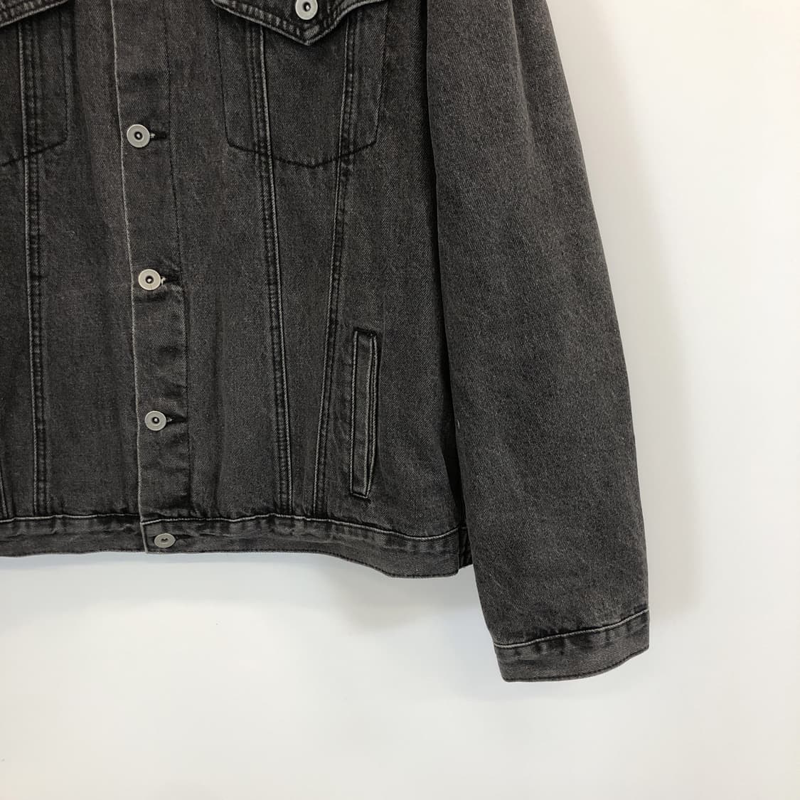 라퍼지스토어 흑청 쉐르파자켓 L  상품이미지2