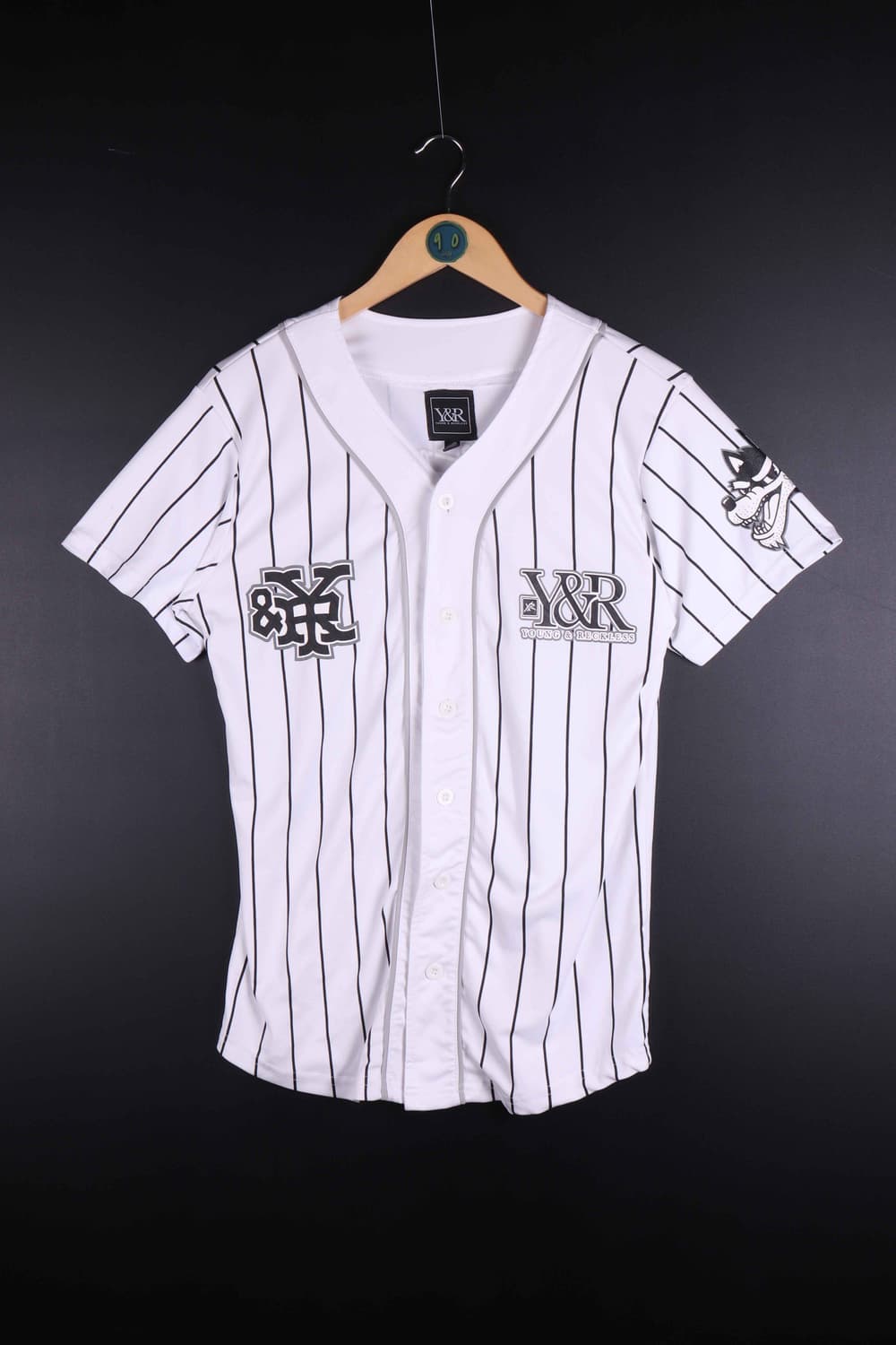 Y&R 스트라이프 야구져지 상품이미지1