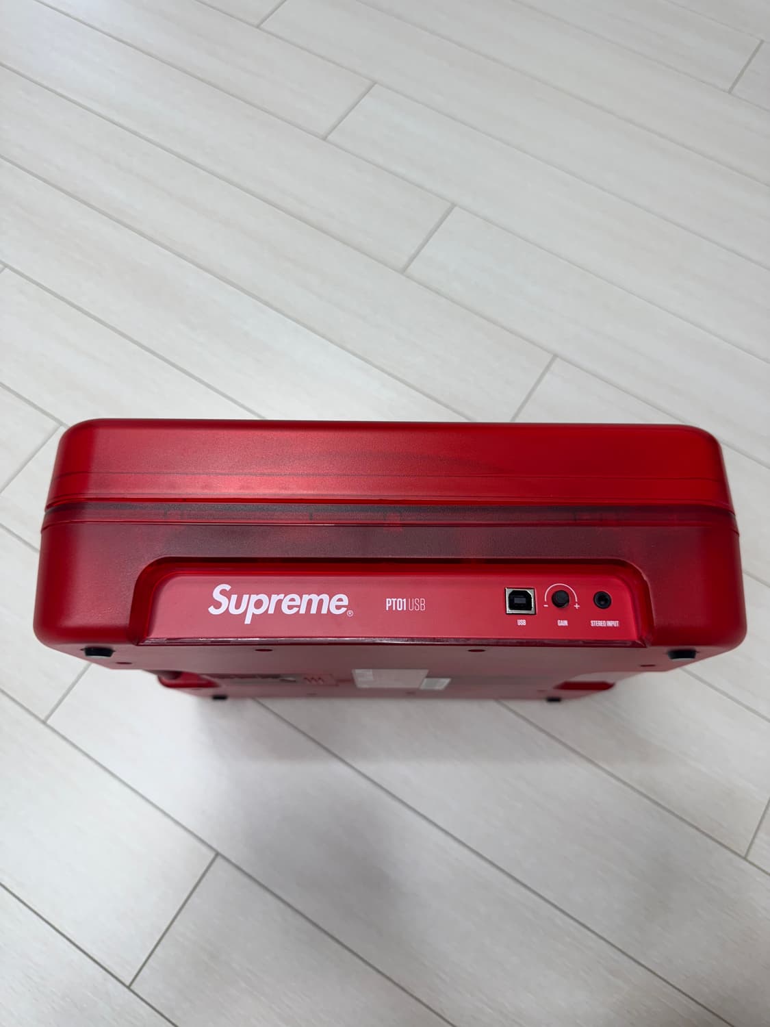 슈프림 누마크 pt01 턴테이블 중고 상품이미지4