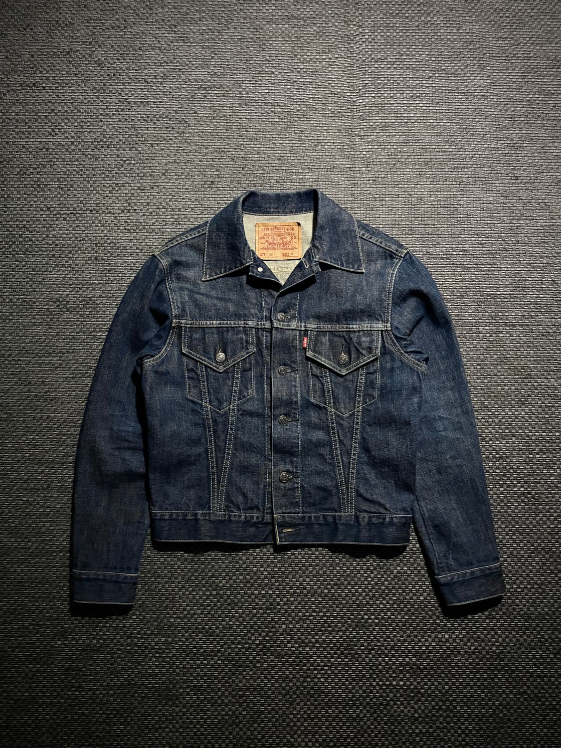 90s LEVI'S LVC 3rd DENIM TRUCKER 38 상품이미지1