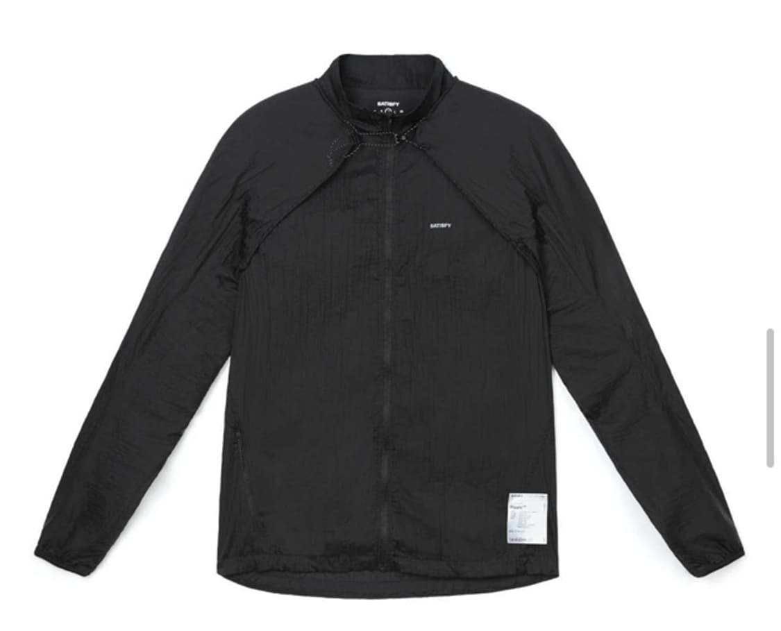 Satisfy 새티스파이 리피 바람막이 블랙 판매합니다 상품이미지1