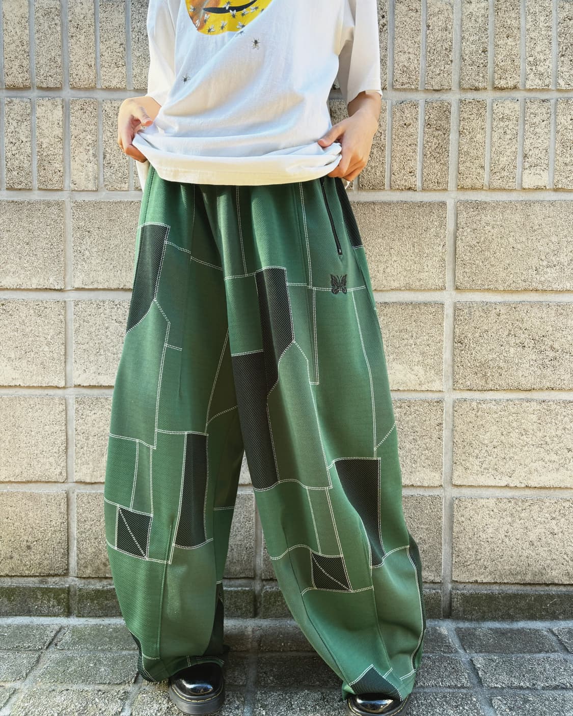 니들스 x 스튜디오스 패치워크 HD 트랙팬츠 상품이미지1