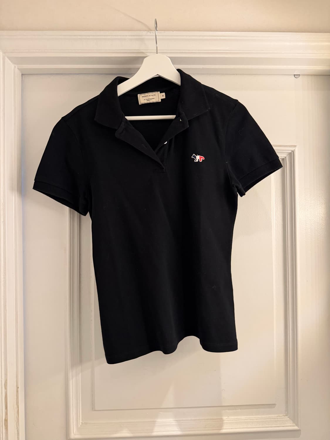 메종키츠네 블랙 카라티 상품이미지1