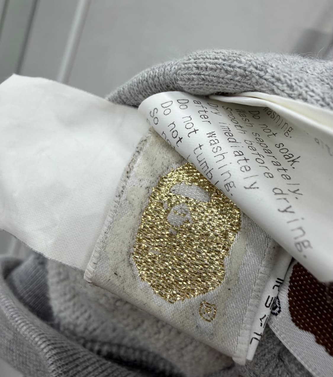 BAPE 00s 샤크 카모 스냅 가디건 상품이미지5
