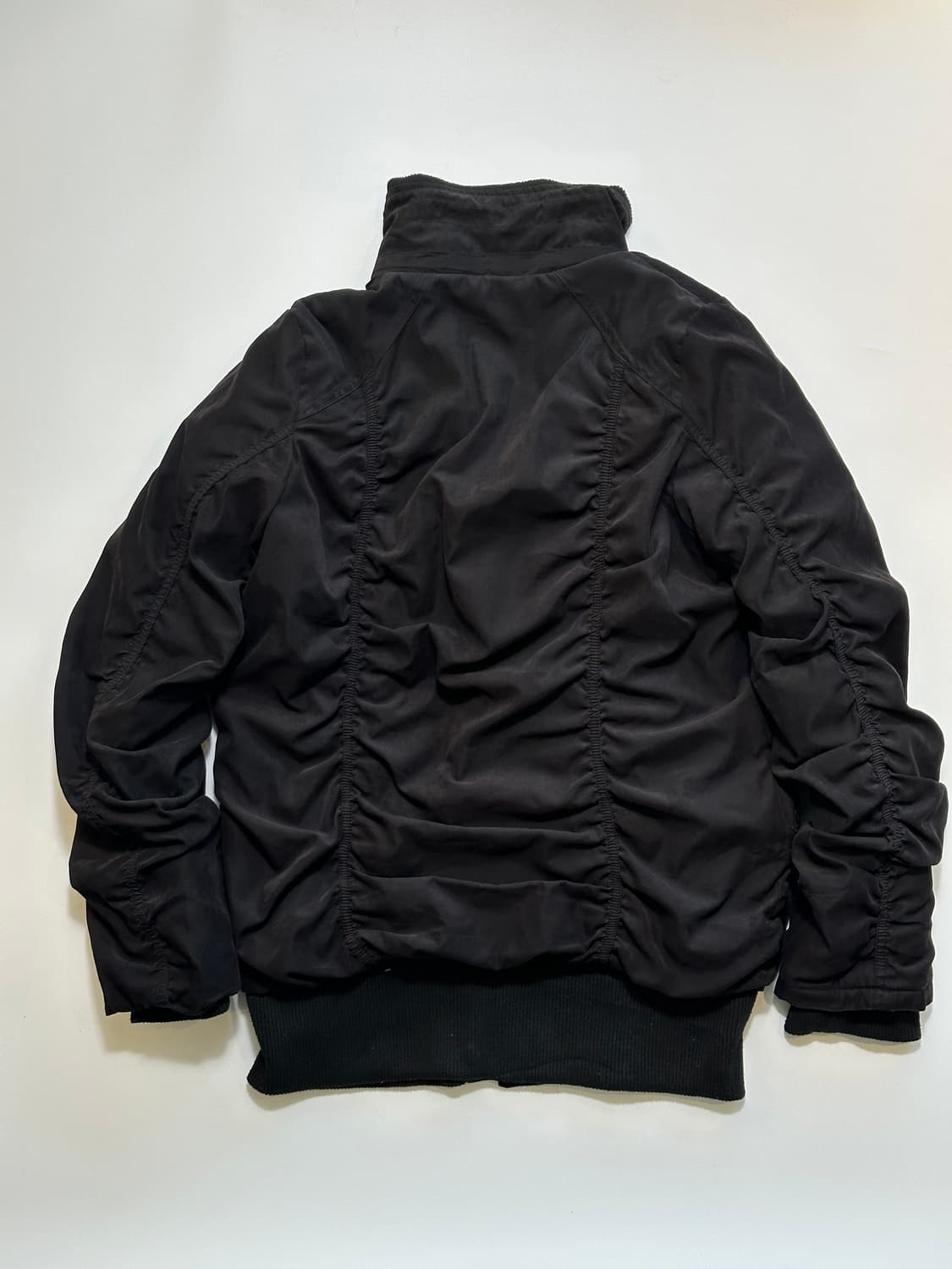 빈티지 블랙 퀄티드 아우터 상품이미지9