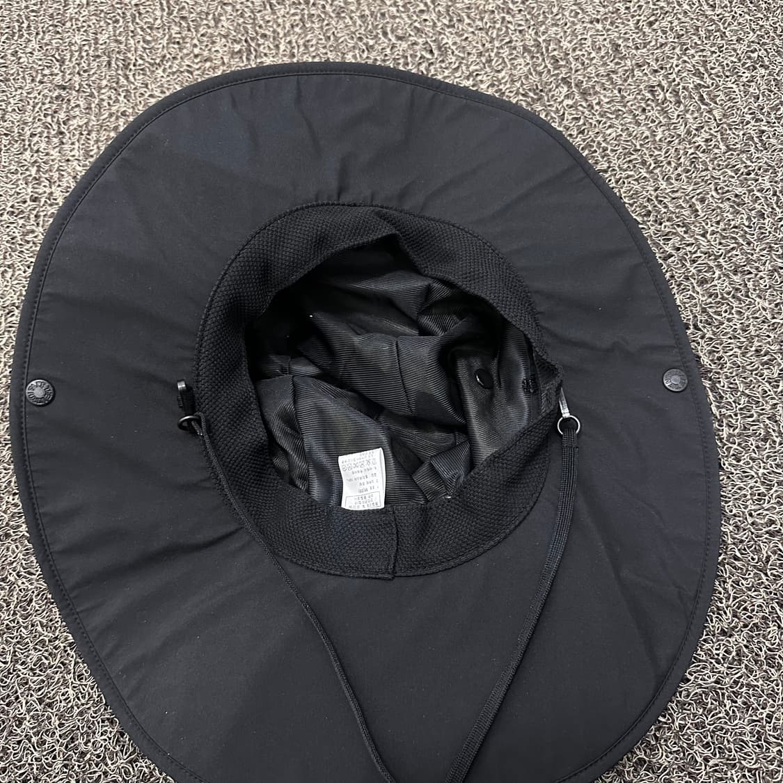 노스페이스 고어텍스 등산복 벙거지 모자 블랙 59호 상품이미지4