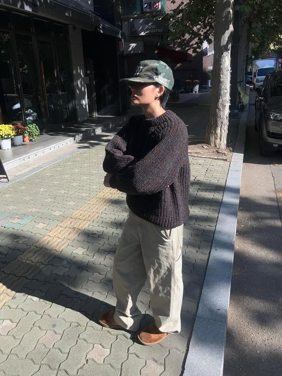 vtg wool sweater  상품이미지8