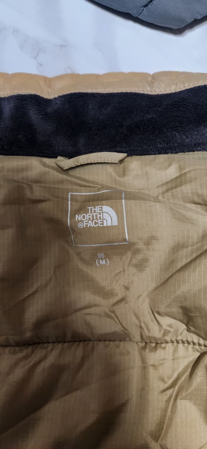 노스페이스 초코브라운 미드레이어 라이너 패디드 경량 점퍼 자켓 상품이미지7