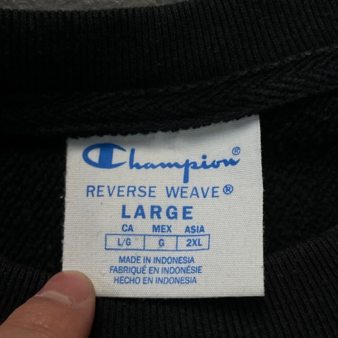 100 챔피언 리버스위브 맨투맨  상품이미지3