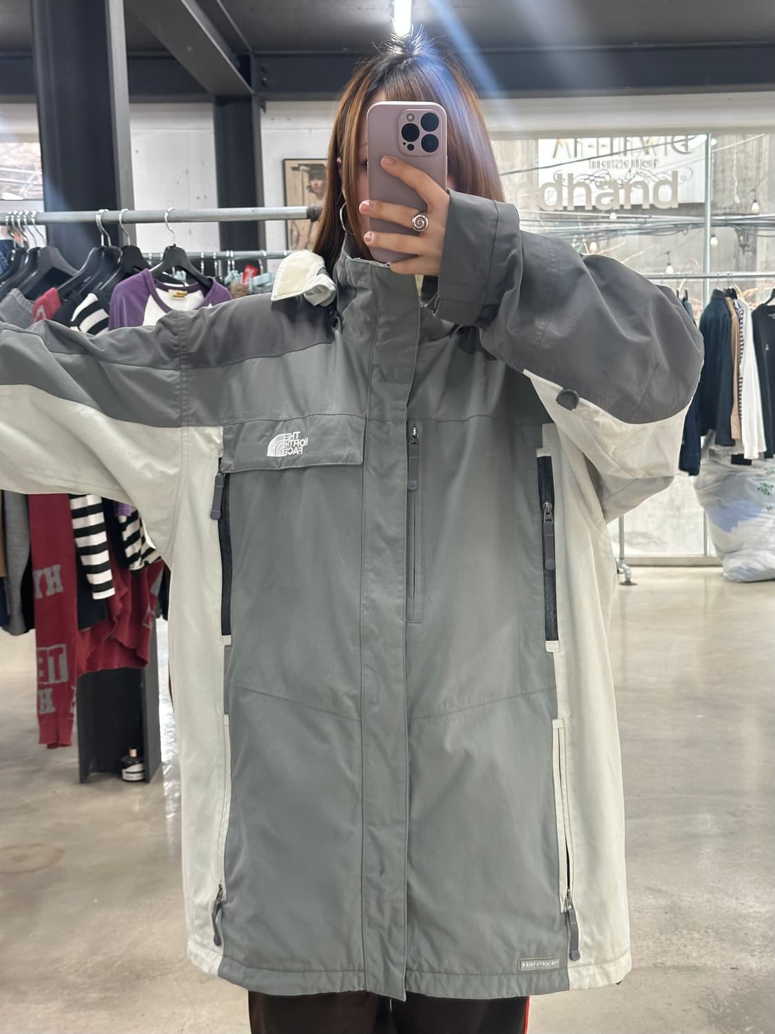 노스페이스 하이벤트 윈드브레이커 자켓 상품이미지3