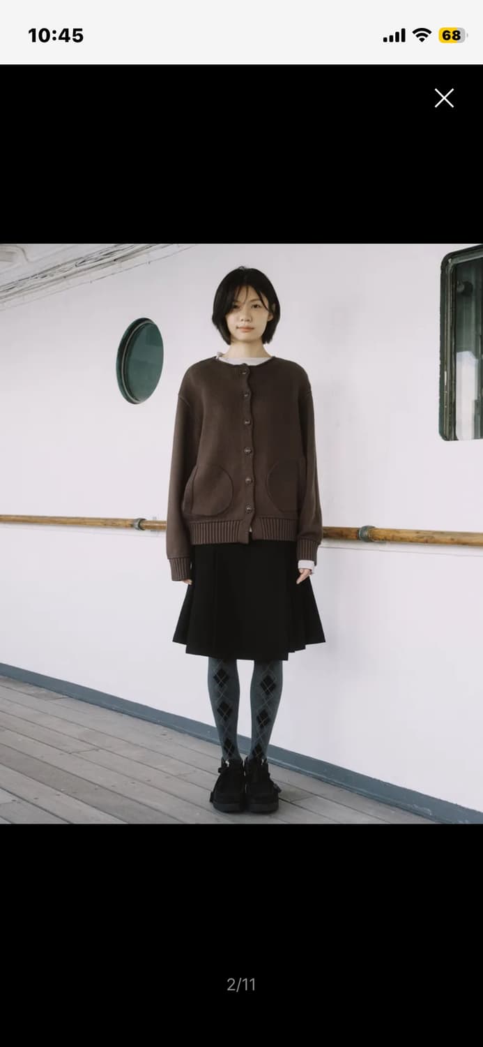 오헤시오 가디건 상품이미지1