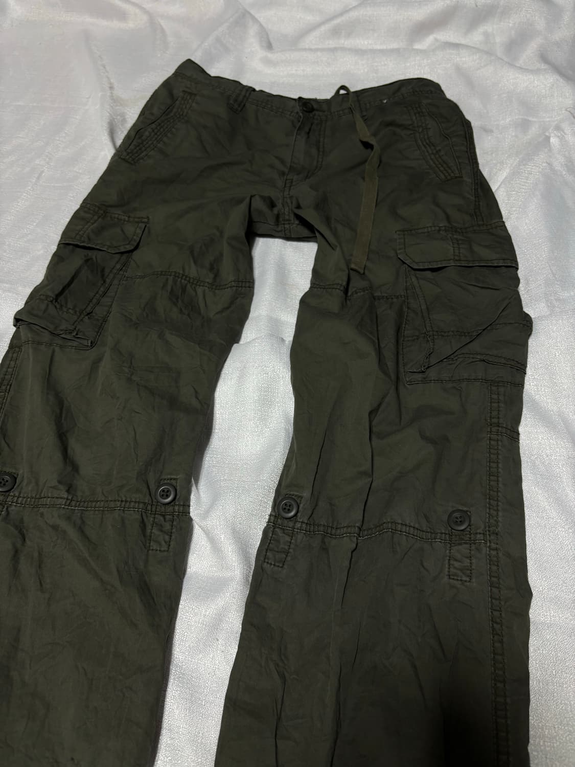 “Unknown” Y2K Khaki Cargo Pants 상품이미지8