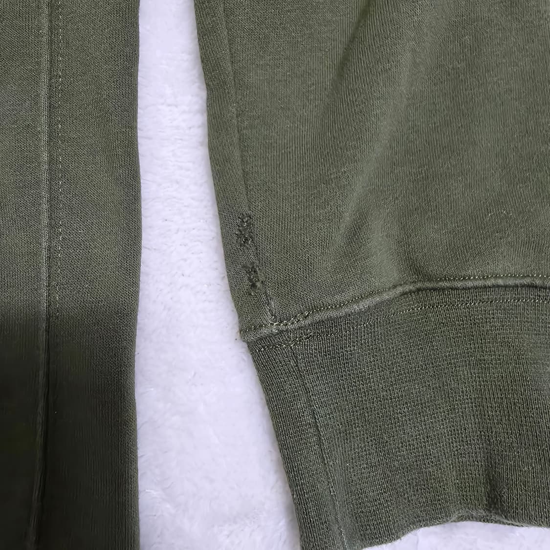 (M)나이키 후드집업 카키 상품이미지4