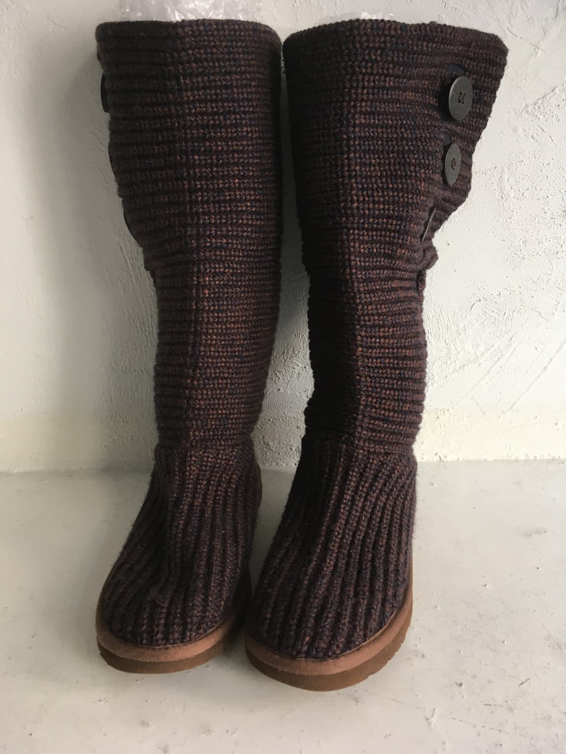 Ugg knit boots puple&red 상품이미지2