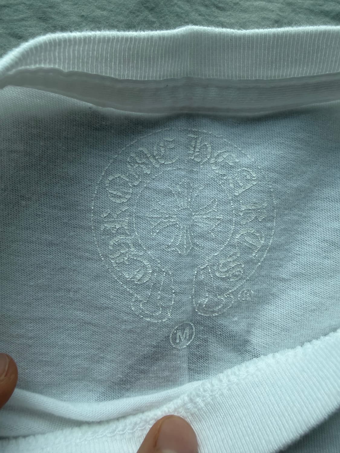 [M] 크롬하츠 ch플러스 로고 반팔 티셔츠 상품이미지3