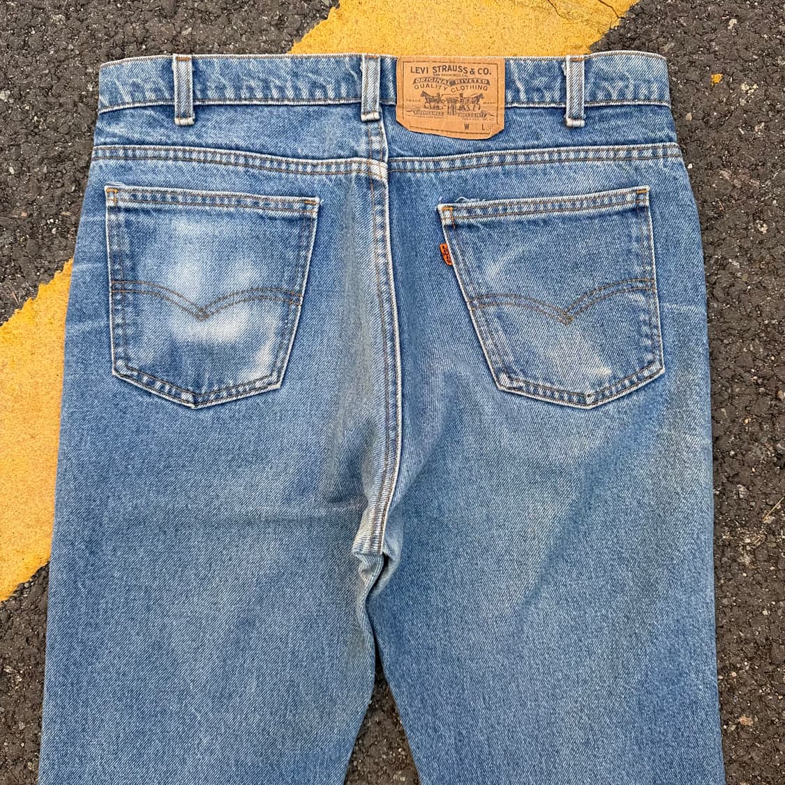 80s 빈티지 리바이스 517 오렌지탭 부츠컷 상품이미지5