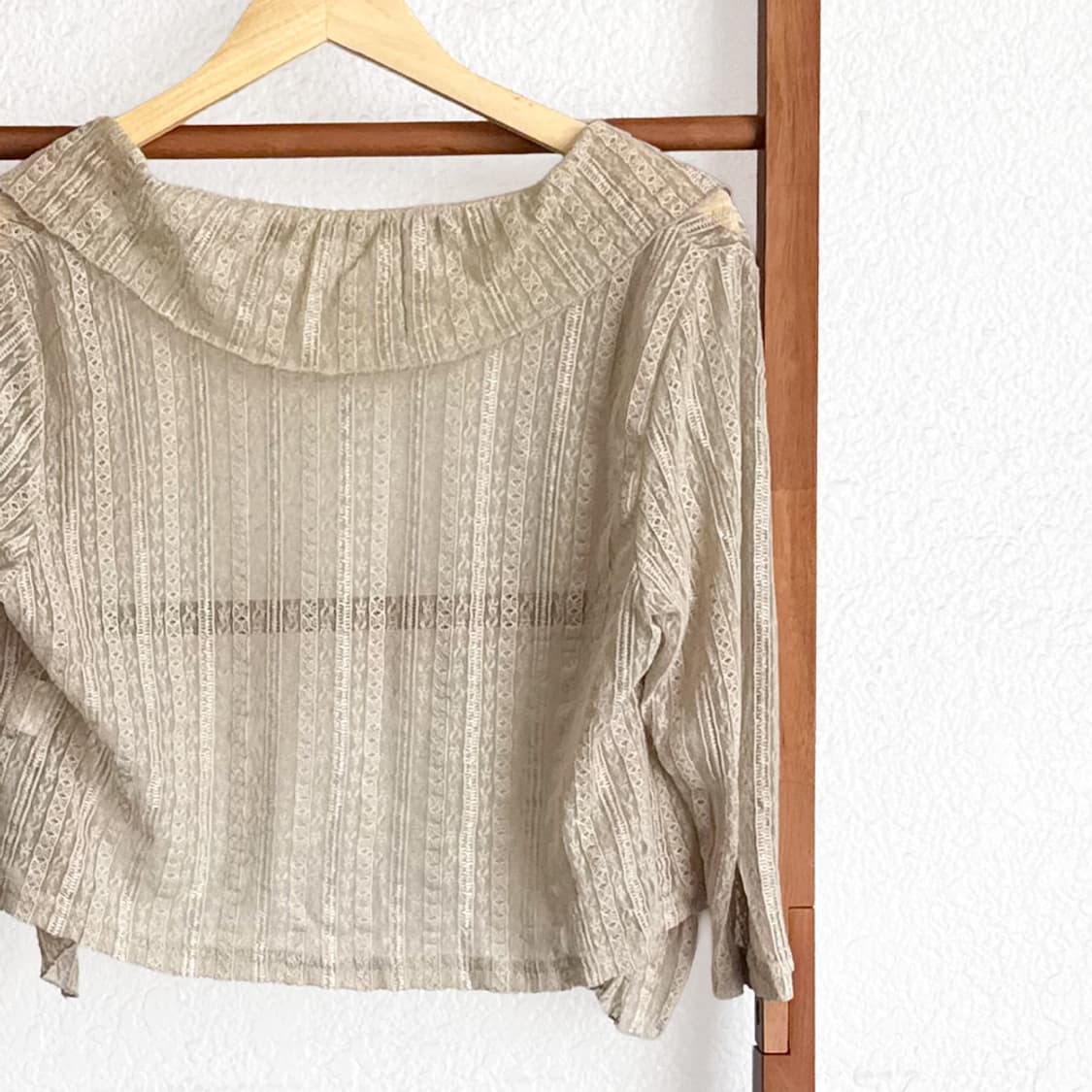 풀잎 레이어드 시스루 가디건 상품이미지7