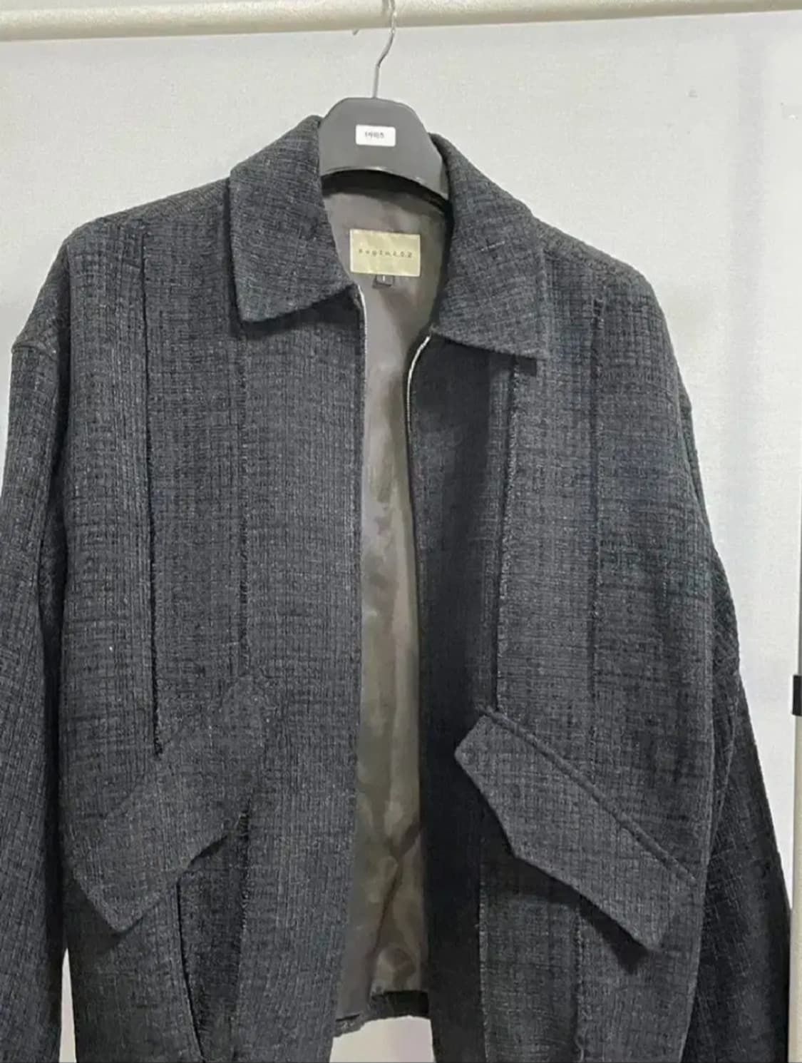 begin202 컷오프 트위드 자켓 1사이즈 상품이미지1