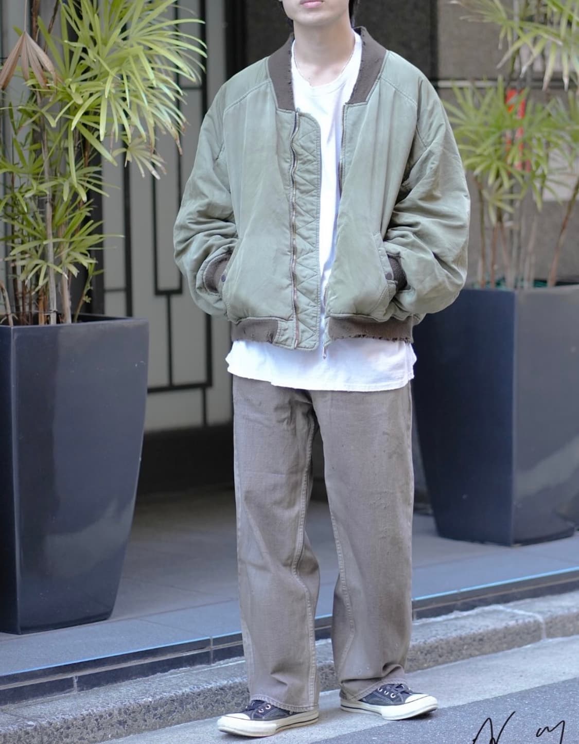 (2) 안셀름 ma-1 올리브 상품이미지7