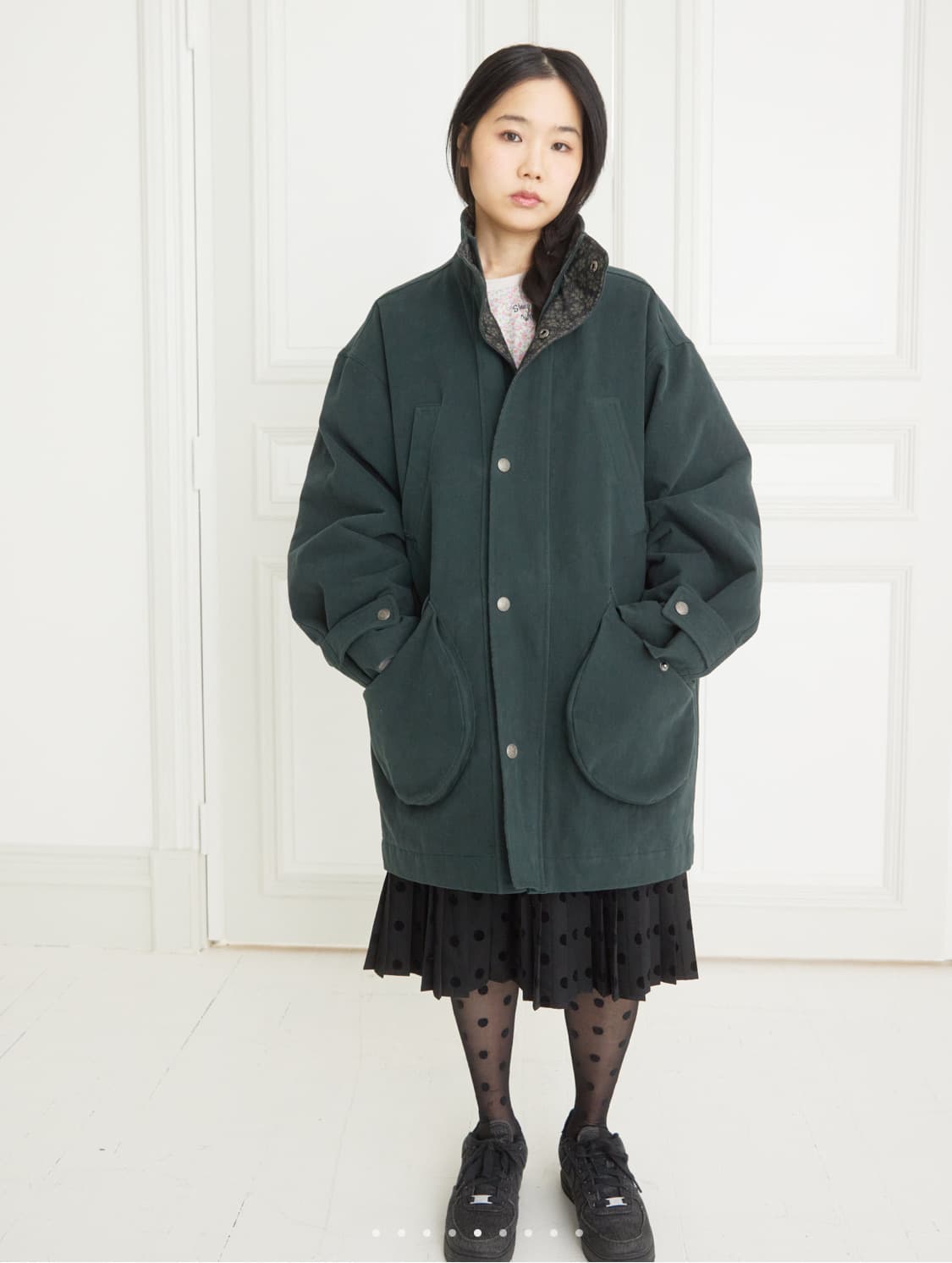BOTANIC LINED FIELD JACKET VINTAGE TEAL 상품이미지5