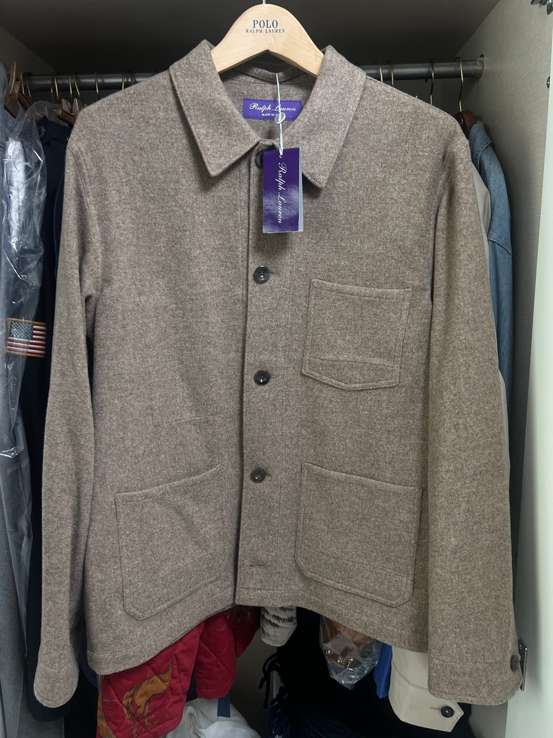 랄프로렌 퍼플라벨 번햄 핸드테일러드 자켓 상품이미지8