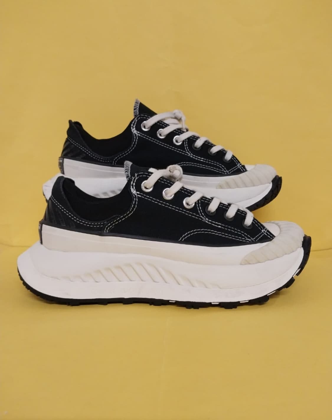 남녀공용 컨버스 척 70 AT-CX 블랙 로우 운동화 (245) 상품이미지3