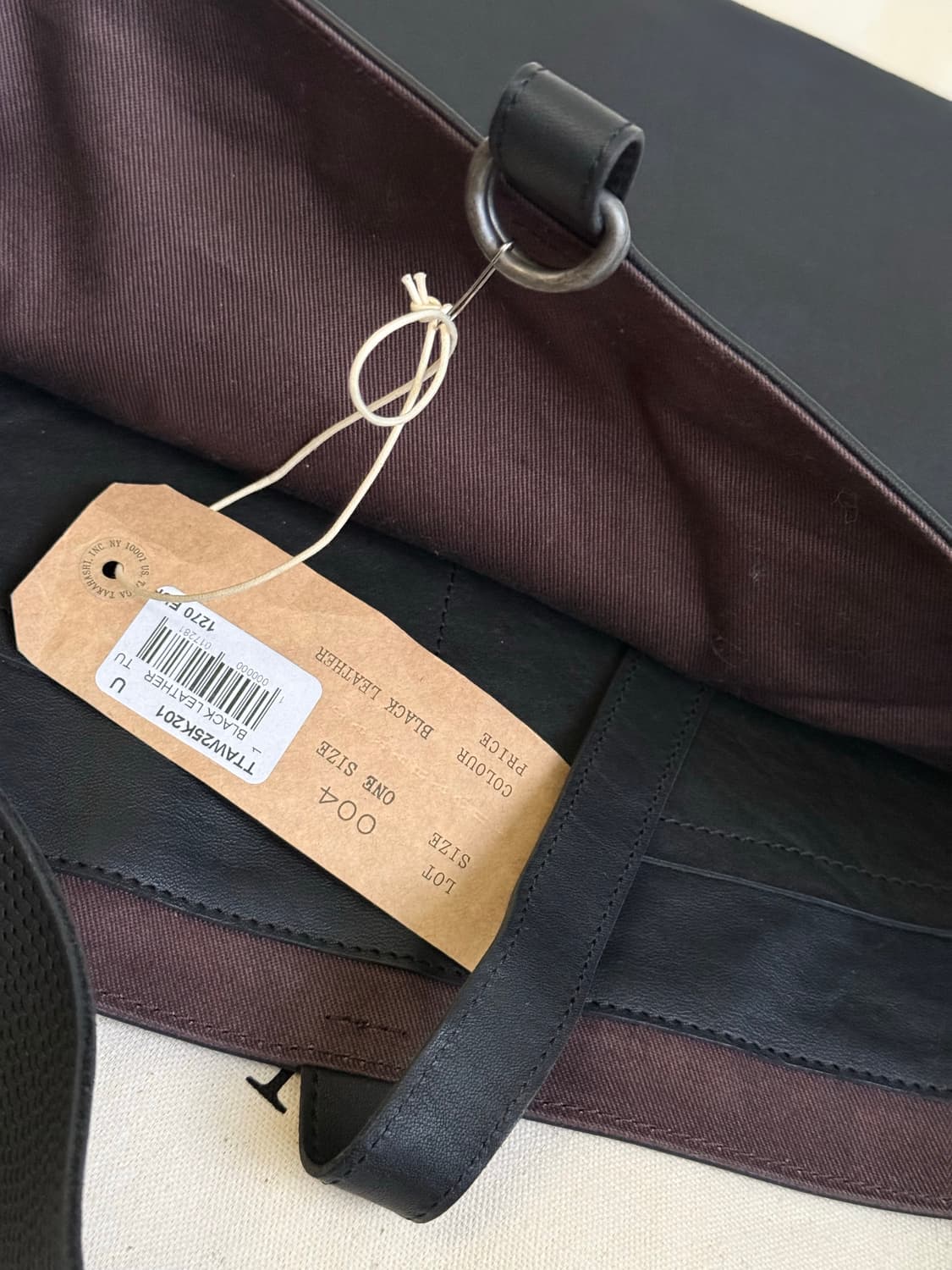 타이가 타카하시 뉴스보이백 말가죽 상품이미지7