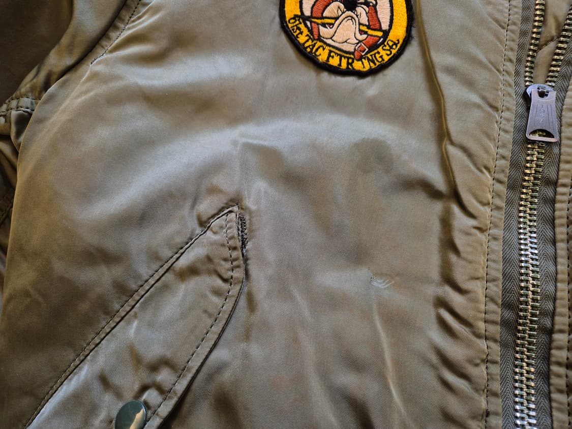 90s 알파인더스트리 MA-1 자켓 상품이미지6