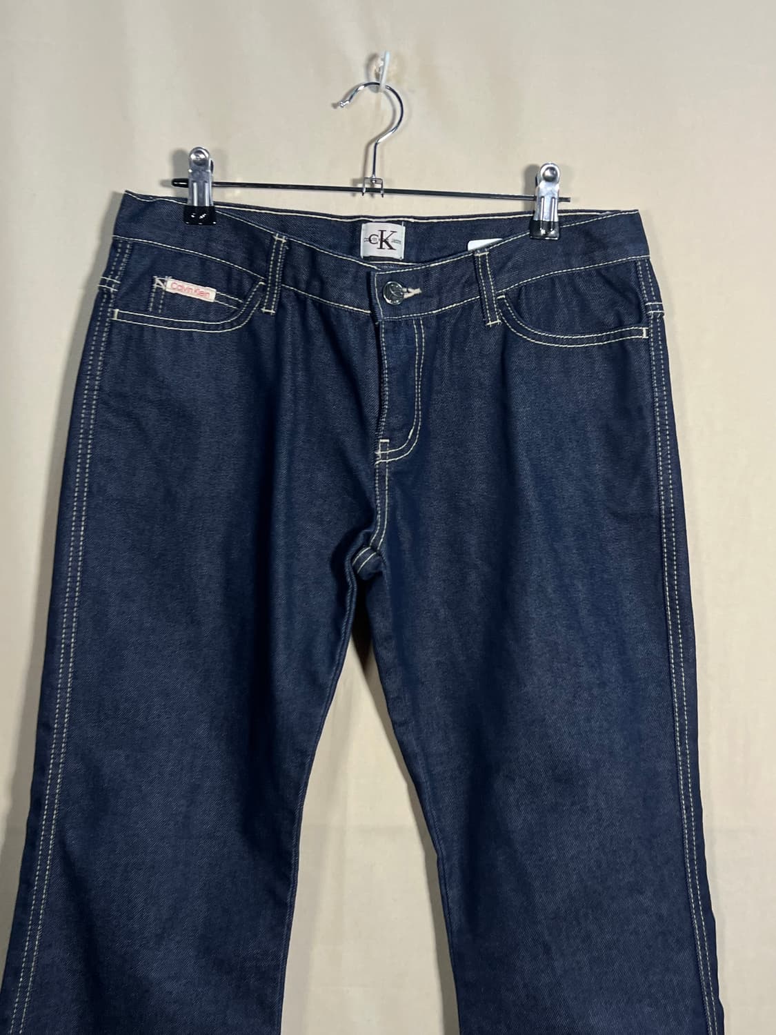 캘빈클라인 레트로 부츠컷 데님 처분  상품이미지2