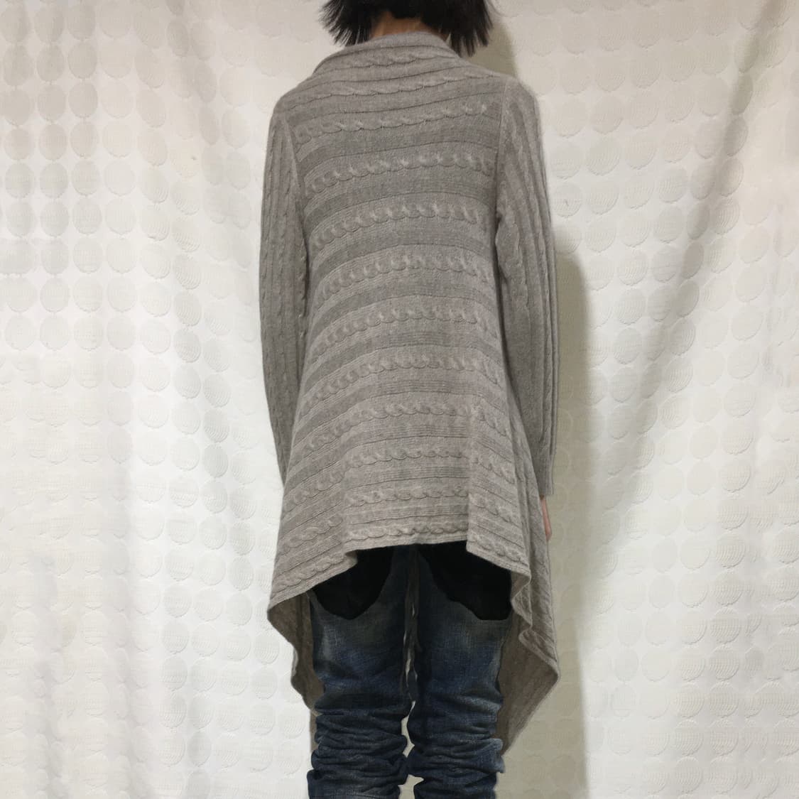 랄프 로렌 그레이 니트 가디건 상품이미지3