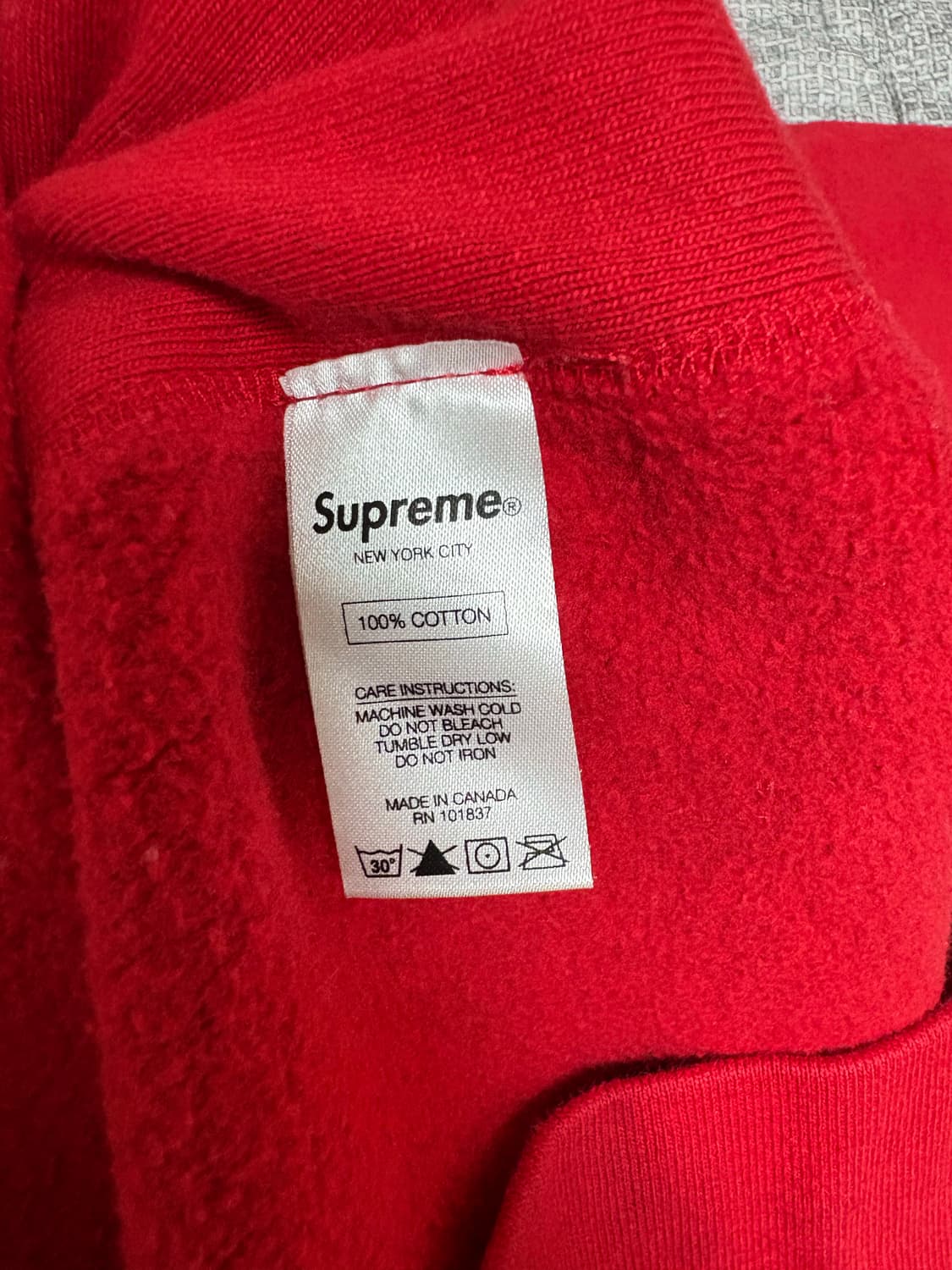 슈프림 아치로고 후드 상품이미지6