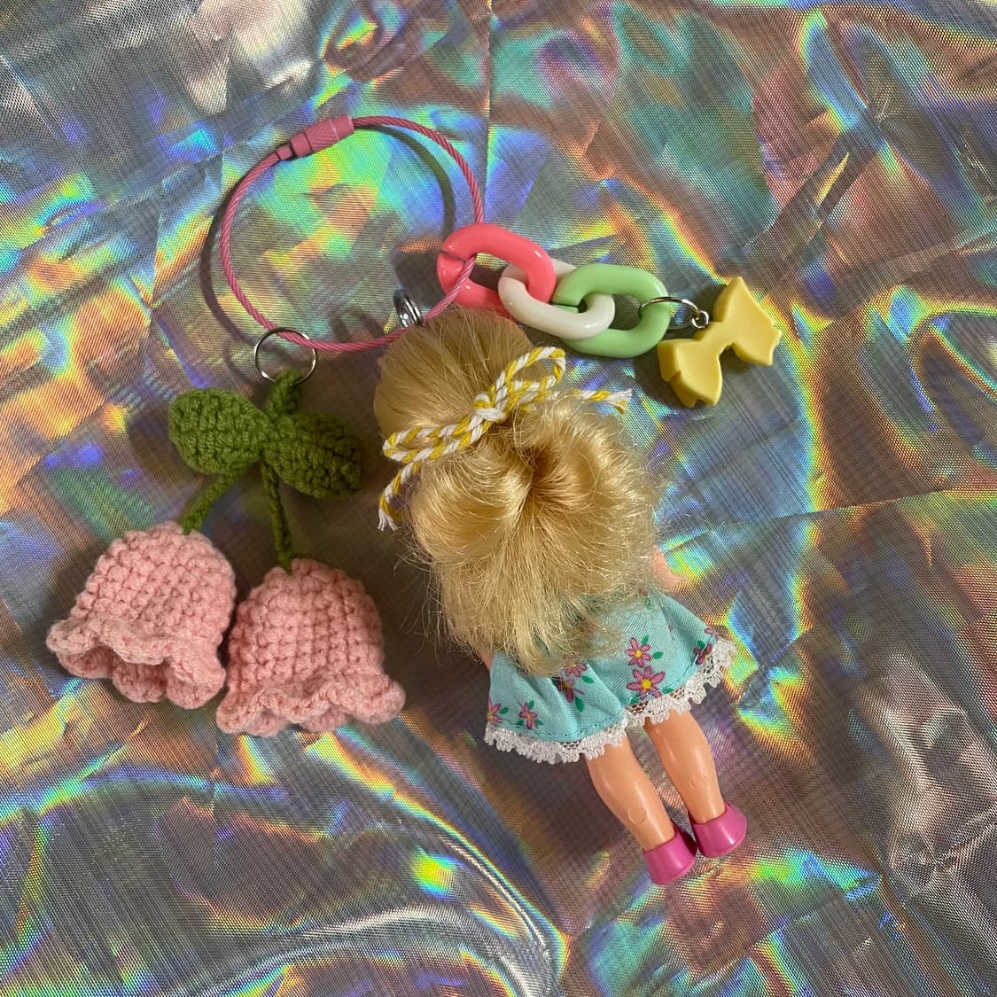 빈티지 켈리인형 커스텀 키링 상품이미지4