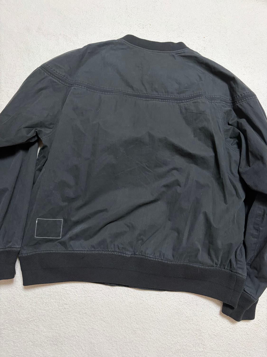 [L] 카키스(Khakis) 워시드 더비자켓 (블랙) 상품이미지3