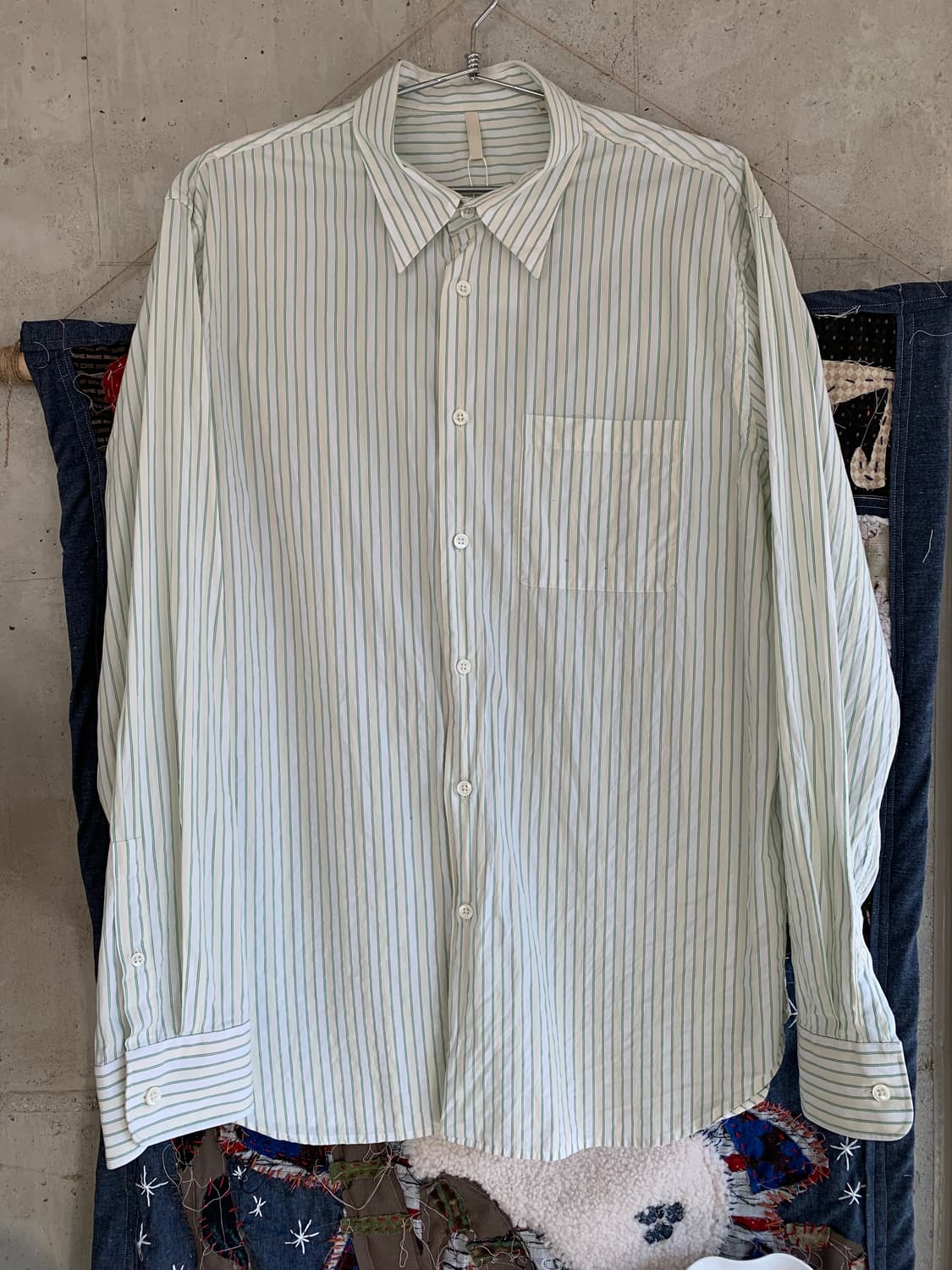 Sunflower 썬플라워 스트라이프 셔츠 상품이미지1