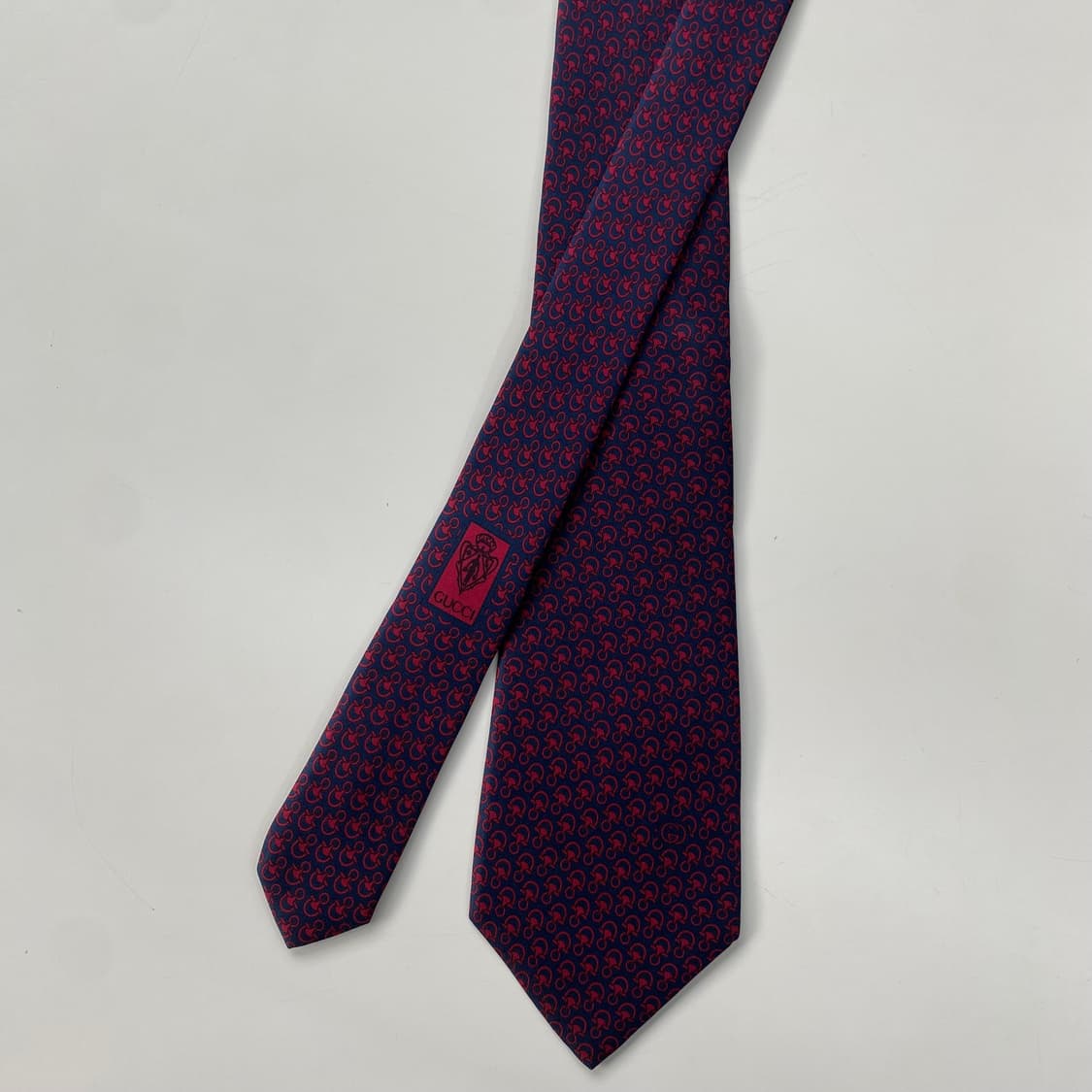 구찌(GUCCI) 심플로고 명품 정품 넥타이 8.7cm 상품이미지2