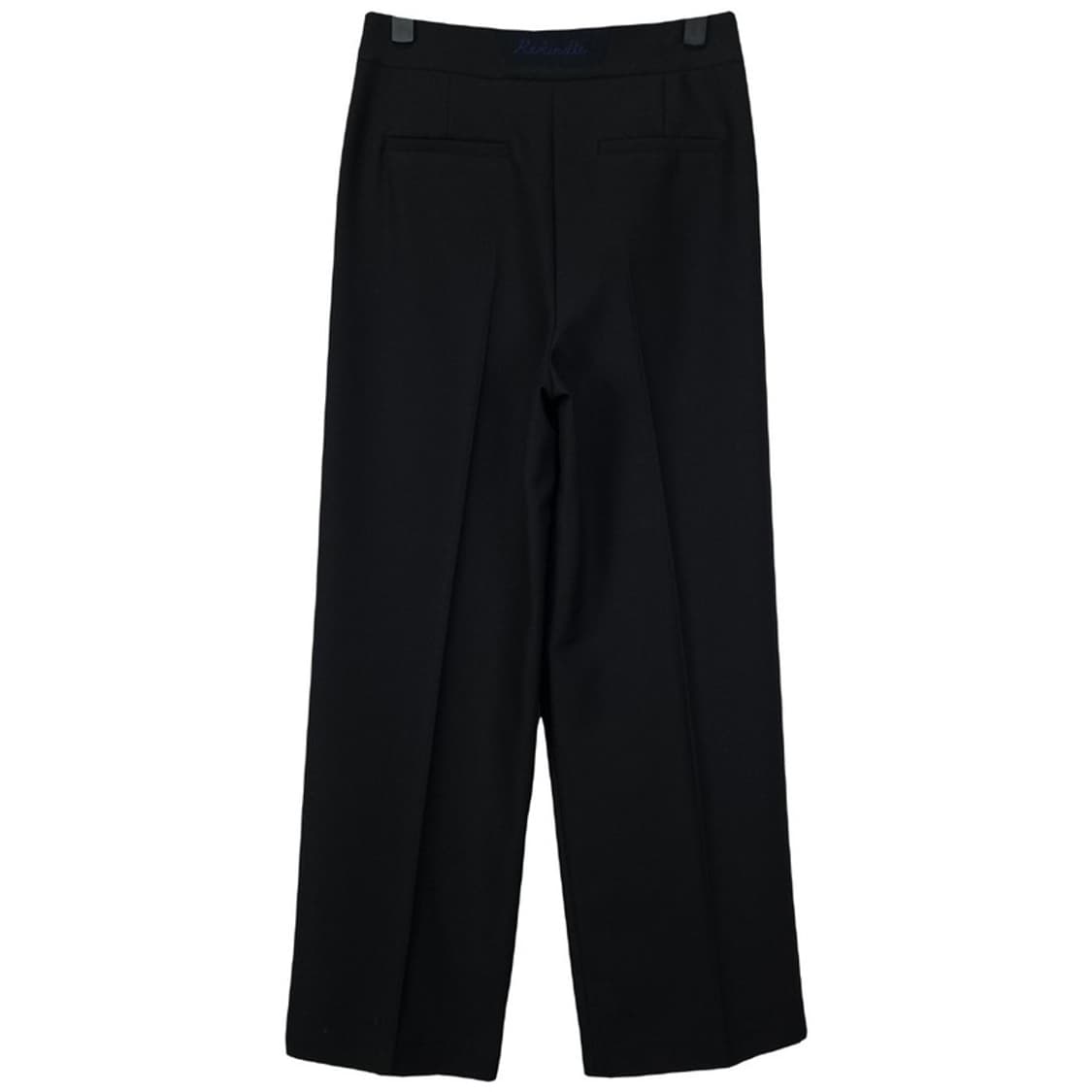 [잇미샤] 24 F/W 핀턱 와이드 팬츠 블랙 M19492 상품이미지3