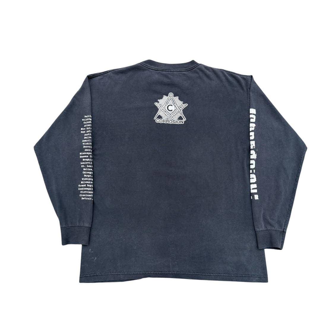 빈티지 90s Corrosion Of Conformity 투어 롱슬리브 상품이미지2